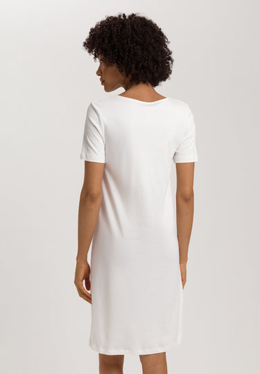 Kalea Floral Tulle Cotton Nightgown | Off White 74785-102